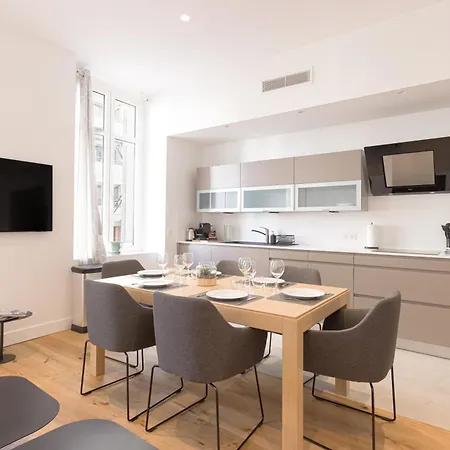 Apartmán L'elegance Rue D'antibes - Palais & Plages - 200 M Croisette - Parking Prive - Clim - Wifi